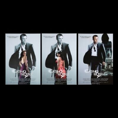 Lot #180 - CASINO ROYALE (2006) - Three UK One-Sheet Posters, 2006