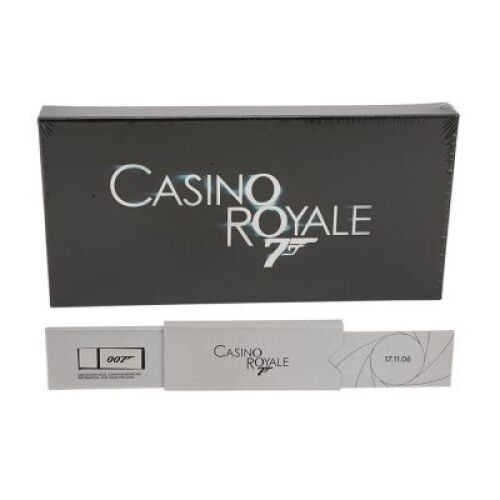 Lot #182 - CASINO ROYALE (2006) - Cartamundi Promotional Playing Card Box Set etc, 2006