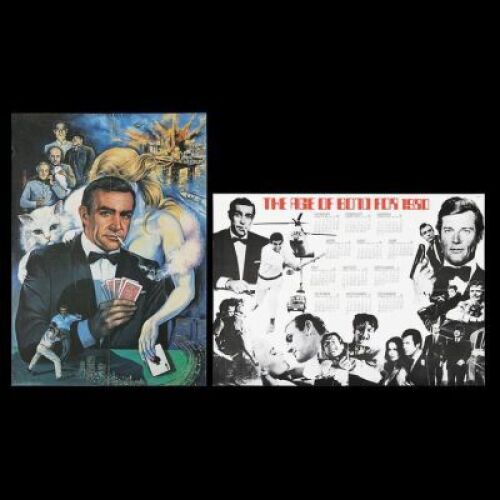 Lot #194 - VARIOUS PRODUCTIONS (1980) - Two UK James Bond Commercial Posters, 1980