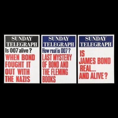 Lot #198 - VARIOUS PRODUCTIONS (1962-73) - Three Sunday Telegraph Posters,1973