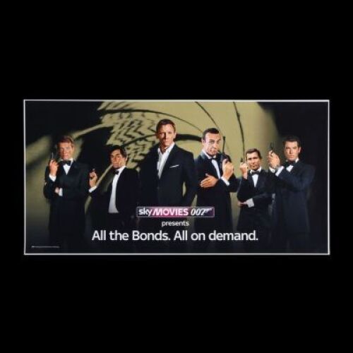 Lot #199 - VARIOUS PRODUCTIONS (1962-2012) - UK Sky Movies 007 Poster, 2012