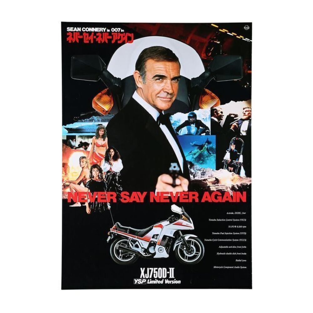 ＸJAPAN B2 ポスター Back to the Future Part 2 Japan Poster from 1989