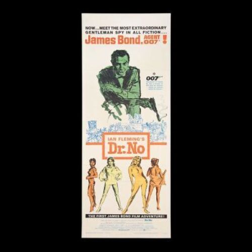 Lot #248 - DR. NO (1962) - US Insert Poster, 1962