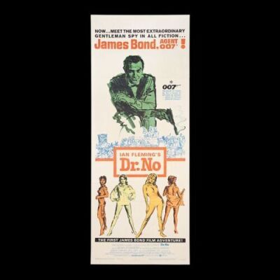 Lot #248 - DR. NO (1962) - US Insert Poster, 1962