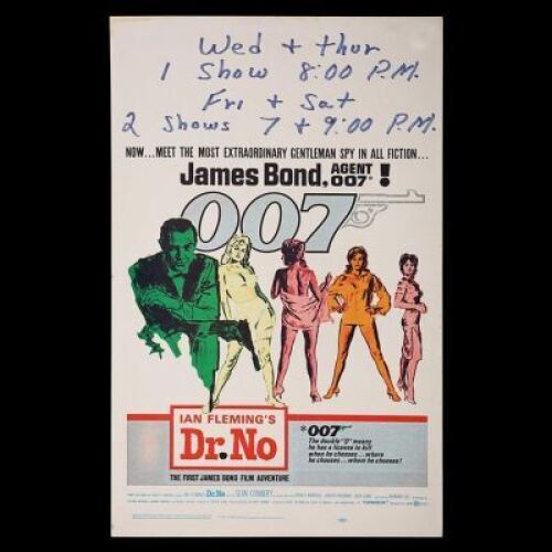 Lot #250 - DR. NO (1962) - US Window Card, 1963