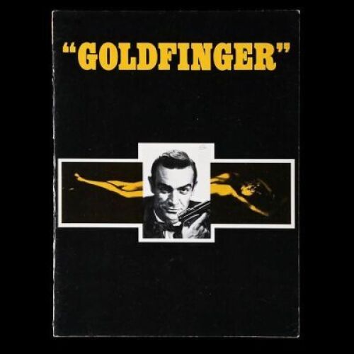 Lot #278 - GOLDFINGER (1964) - US Souvenir Programme, 1965
