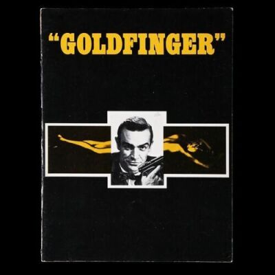 Lot #278 - GOLDFINGER (1964) - US Souvenir Programme, 1965
