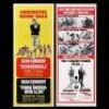 Lot #301 - THUNDERBALL (1965) / FROM RUSSIA WITH LOVE (1963) AND THUNDERBALL (1965) / YOU ONLY LIVE TWICE (1967) - Two US Insert Posters, 1968-71 Re-Releases