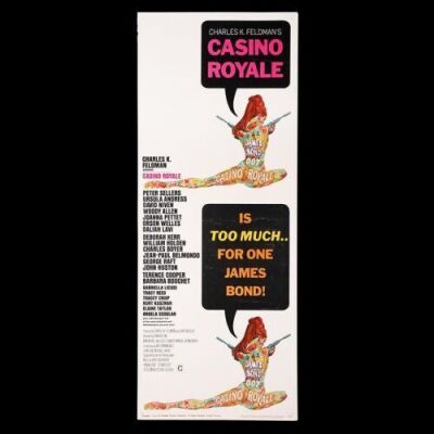 Lot #309 - CASINO ROYALE (1967) - US Insert Poster, 1967