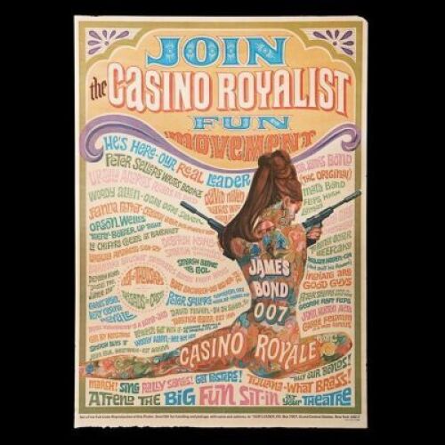 Lot #310 - CASINO ROYALE (1967) - US Promo Poster, 1967