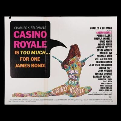 Lot #311 - CASINO ROYALE (1967) - US Half-Sheet Poster, 1967