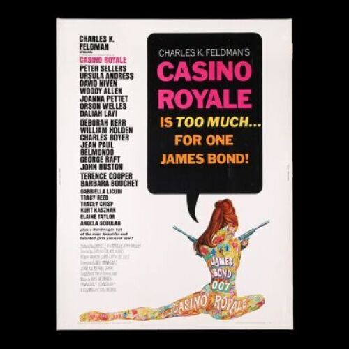 Lot #312 - CASINO ROYALE (1967) - US 30x40 Poster, 1967