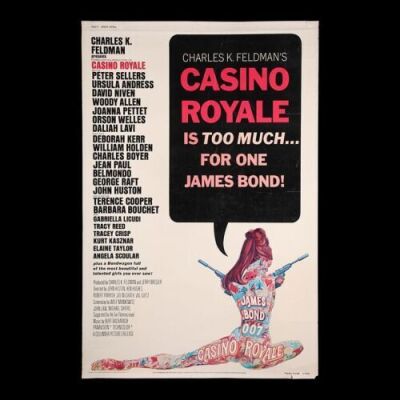Lot #313 - CASINO ROYALE (1967) - US 40x60 Poster, 1967