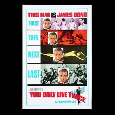 Lot #317 - YOU ONLY LIVE TWICE (1967) - US One-Sheet "Style-A" Advance Poster, 1967