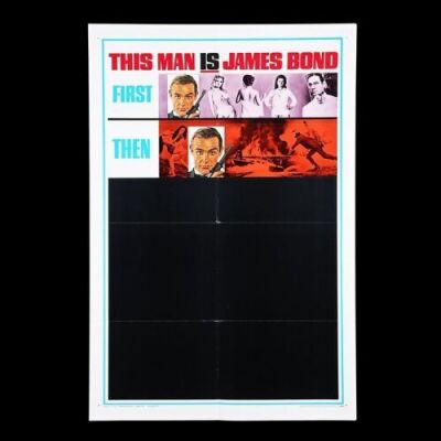 Lot #318 - YOU ONLY LIVE TWICE (1967) - US One-Sheet "Style-B" Advance Poster, 1967