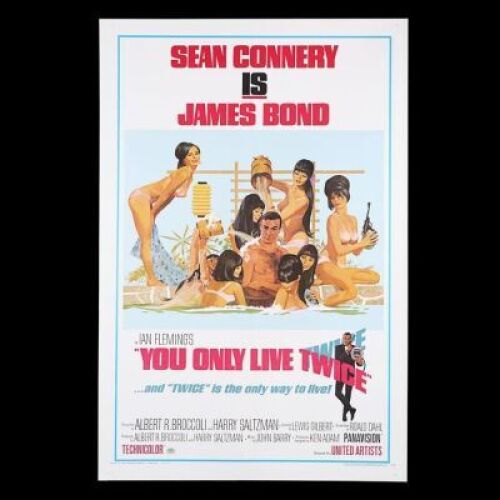 Lot #321 - YOU ONLY LIVE TWICE (1967) - US One-Sheet "Style-C" Poster