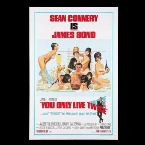 Lot #322 - YOU ONLY LIVE TWICE (1967) - US One-Sheet "Style-C" Poster