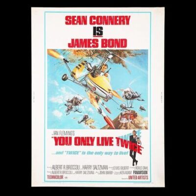 Lot #324 - YOU ONLY LIVE TWICE (1967) - US 30x40 "Style-B" Poster, 1967