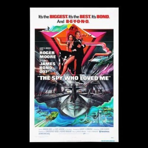 Lot #373 - THE SPY WHO LOVED ME (1977) - US One-Sheet Poster, 1977
