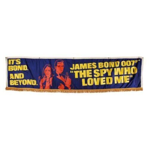 Lot #380 - THE SPY WHO LOVED ME (1977) - US Banner Display, 1977