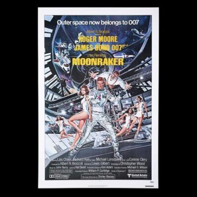 Lot #387 - MOONRAKER (1979) - US One-Sheet Poster, 1979