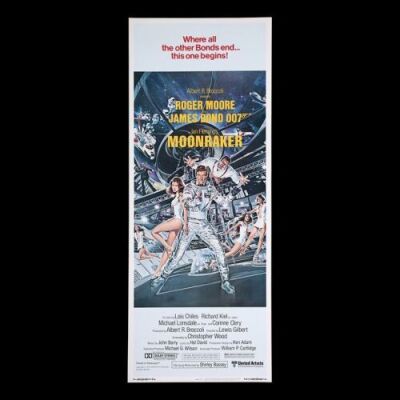 Lot #391 - MOONRAKER (1979) - US Insert Poster, 1979