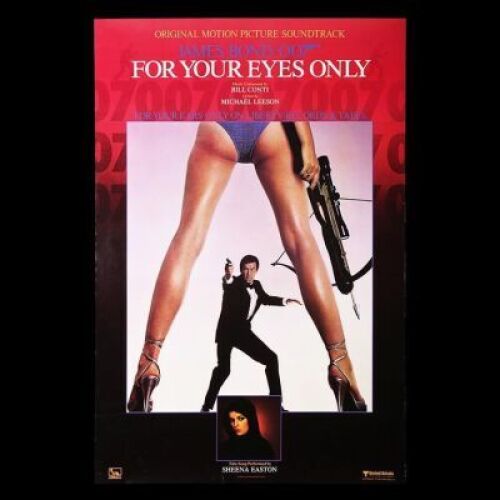 Lot #408 - FOR YOUR EYES ONLY (1981) - US Soundtrack Poster, 1981