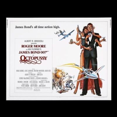 Lot #418 - OCTOPUSSY (1983) - US Half-Sheet Poster, 1983