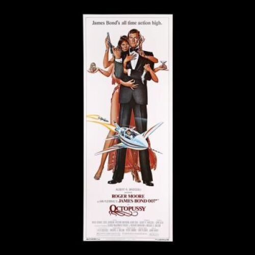 Lot #419 - OCTOPUSSY (1983) - US Insert Poster (1983)