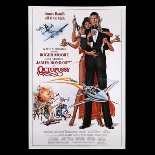Lot #421 - OCTOPUSSY (1983) - US 40x60 Poster, 1983