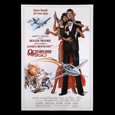 Lot #421 - OCTOPUSSY (1983) - US 40x60 Poster, 1983