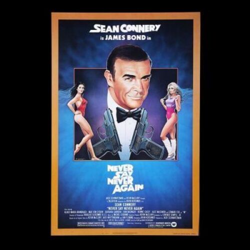Lot #422 - NEVER SAY NEVER AGAIN (1983) - US One-Sheet "NSS Style" Poster, 1983