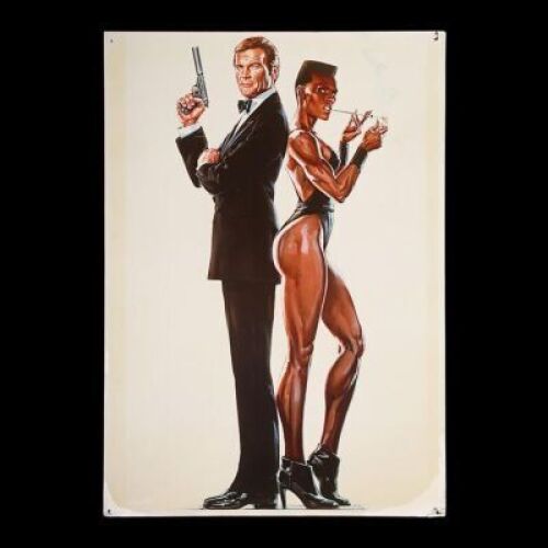 Lot #426 - A VIEW TO A KILL (1985) - Pre-Production Poster, 1985