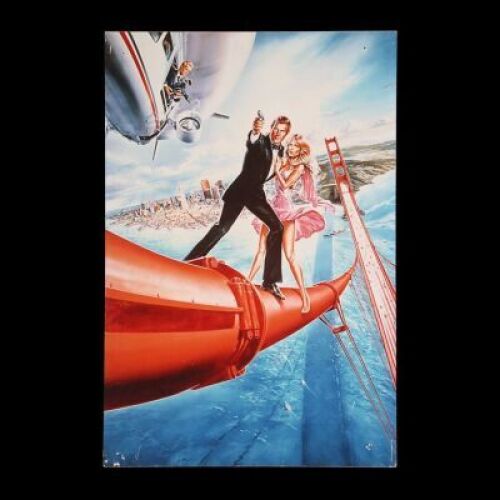 Lot #427 - A VIEW TO A KILL (1985) - Pre-Production Poster, 1985