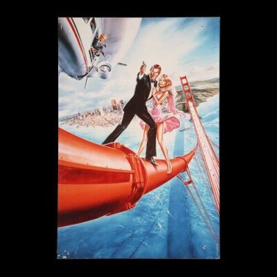Lot #427 - A VIEW TO A KILL (1985) - Pre-Production Poster, 1985