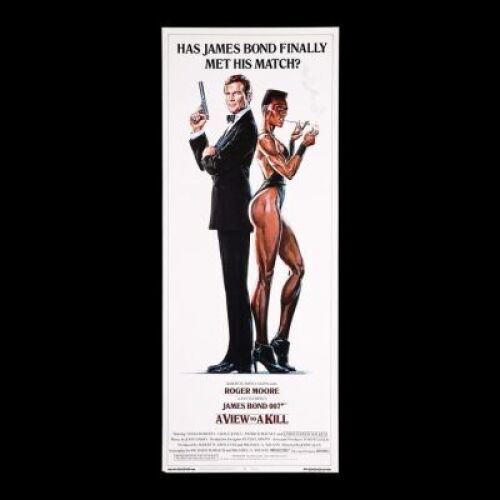 Lot #430 - A VIEW TO A KILL (1985) - US Insert Poster, 1985