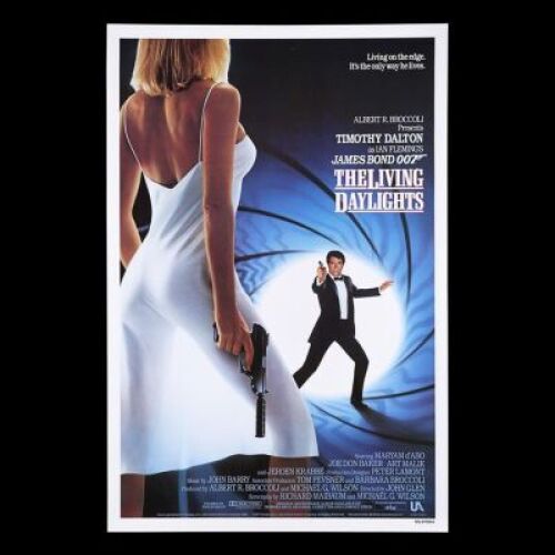 Lot #435 - THE LIVING DAYLIGHTS (1987) - US One-Sheet "International" Poster, 1987
