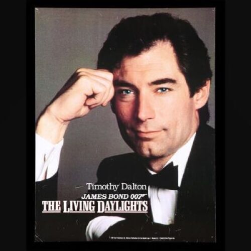 Lot #437 - THE LIVING DAYLIGHTS (1987) - Alternate Image Double-Sided Poster, 1987