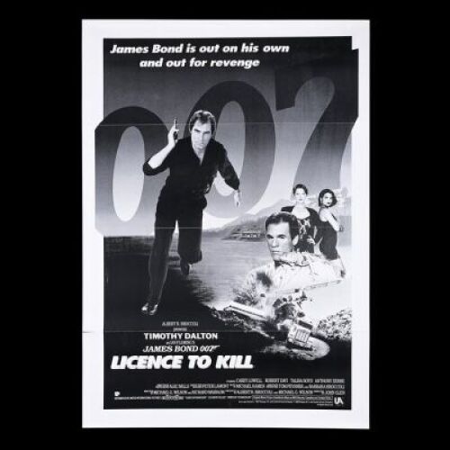 Lot #440 - LICENCE TO KILL (1989) - US One-Sheet "International" Printer's Proof Poster, 1989