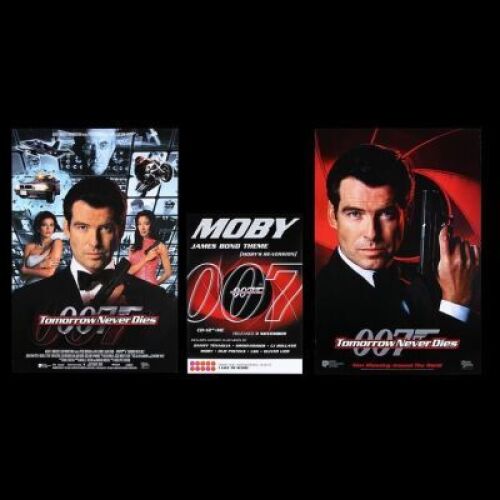 Lot #442 - TOMORROW NEVER DIES (1997) - Two US One-Sheet Posters (One "Misspelt") and One Soundtrack Poster, 1997