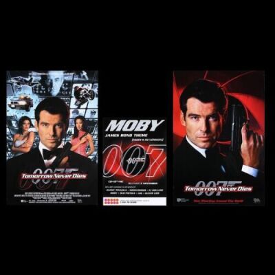 Lot #442 - TOMORROW NEVER DIES (1997) - Two US One-Sheet Posters (One "Misspelt") and One Soundtrack Poster, 1997