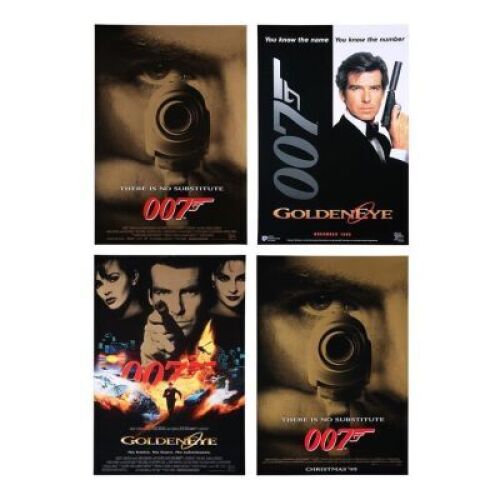 Lot #443 - GOLDENEYE (1995) - Four Alternate US One-Sheet Posters, 1995