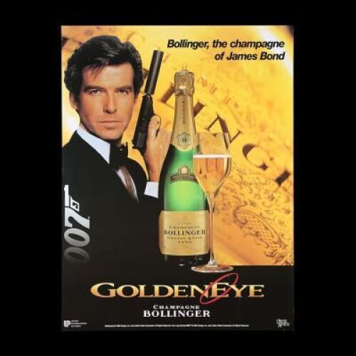Lot #446 - GOLDENEYE (1995) - Bollinger Promo Poster, 1995