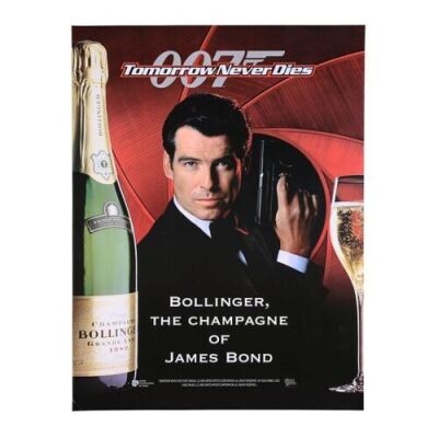 Lot #450 - TOMORROW NEVER DIES (1997) - Bollinger Promo Poster, 1997