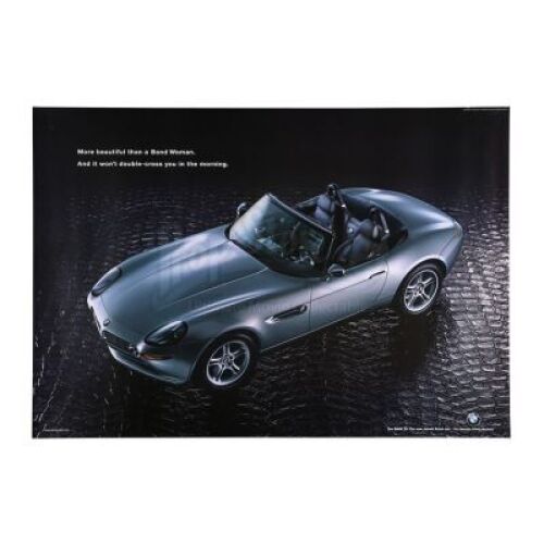Lot #453 - THE WORLD IS NOT ENOUGH (1999) - BMW Promo Poster, 1999