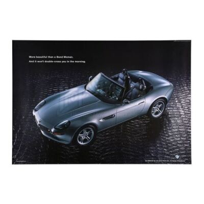 Lot #453 - THE WORLD IS NOT ENOUGH (1999) - BMW Promo Poster, 1999