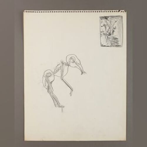 STAR WARS: EPISODE IV - A NEW HOPE - Hand-Drawn Holochess Grimtaash Character Sketch by Phil Tippett