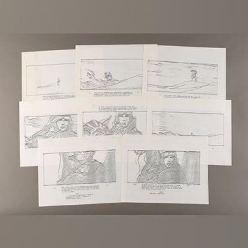 STAR WARS: EPISODE V - THE EMPIRE STRIKES BACK - Printed Opening Sequence Storyboards