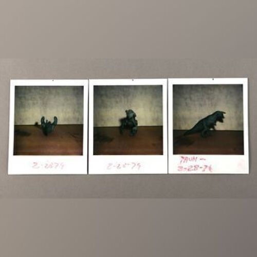 STAR WARS: EPISODE V - THE EMPIRE STRIKES BACK - Early Tauntaun Maquette Polaroids