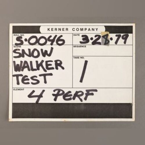 STAR WARS: EPISODE V - THE EMPIRE STRIKES BACK - Snow Walker Test Kerner Company Paper Slate